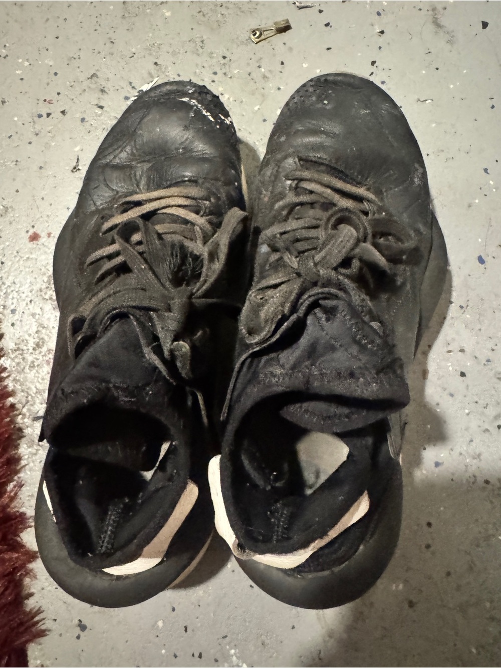 Men's Black Athletic Sneakers with lol o m Cream Sole - Picture 5 of 6
